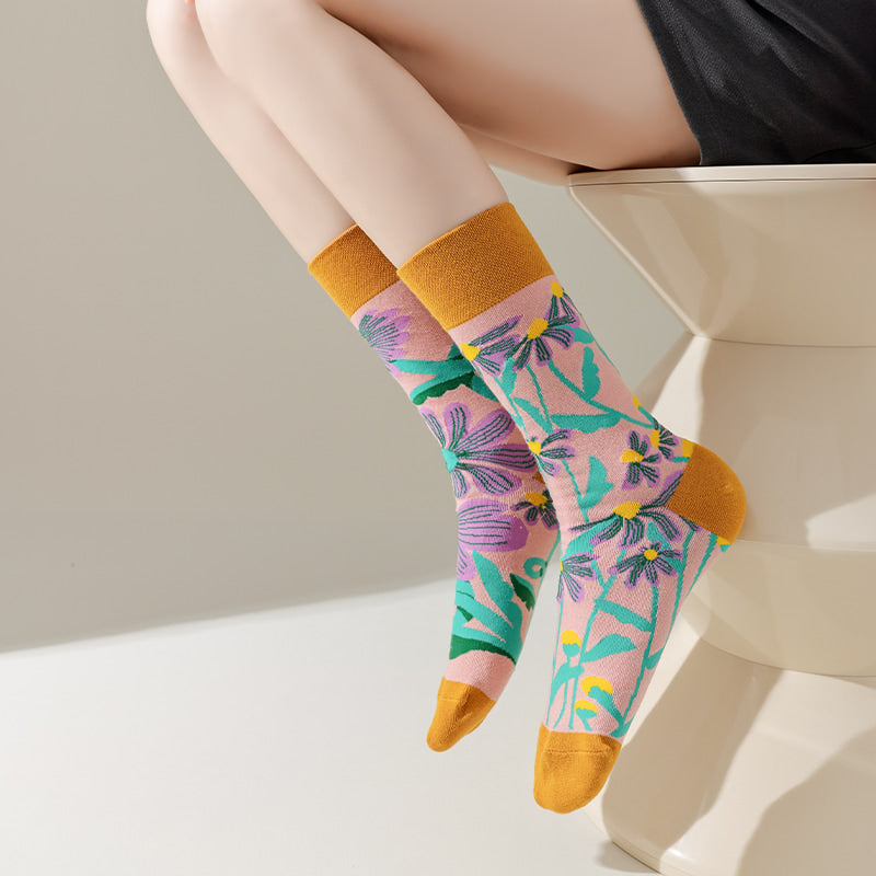 Floral Dream Socks - TheSockWave