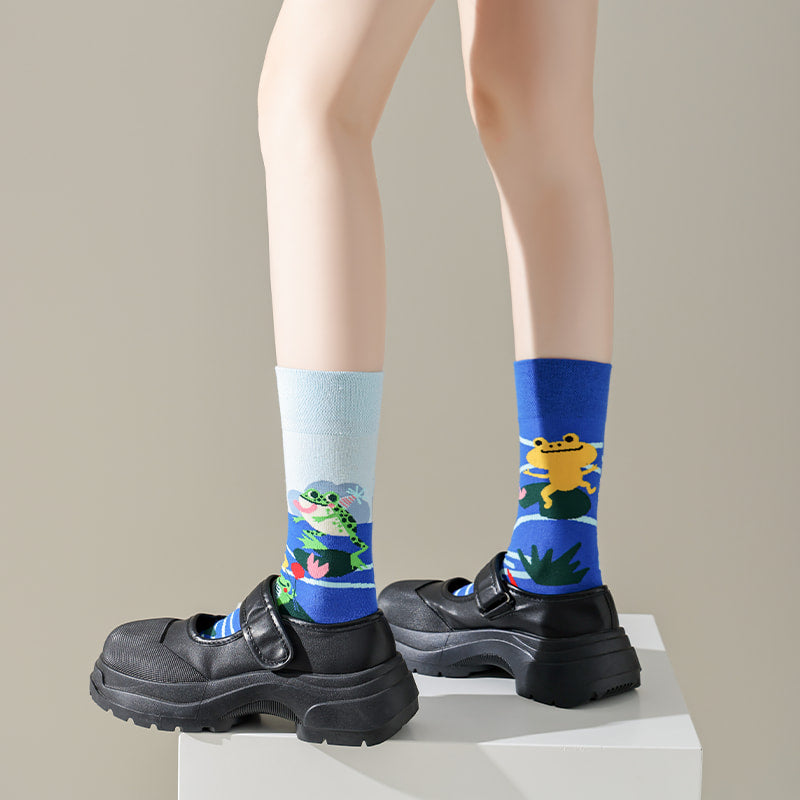 Lily Pond Sock - TheSockWave