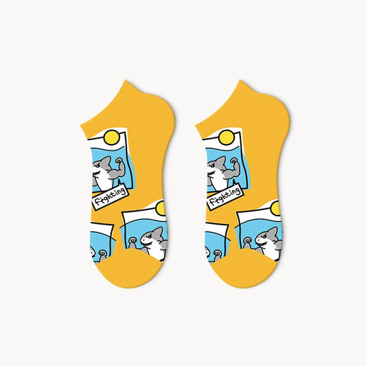 Beach Shark Sock - TheSockWave