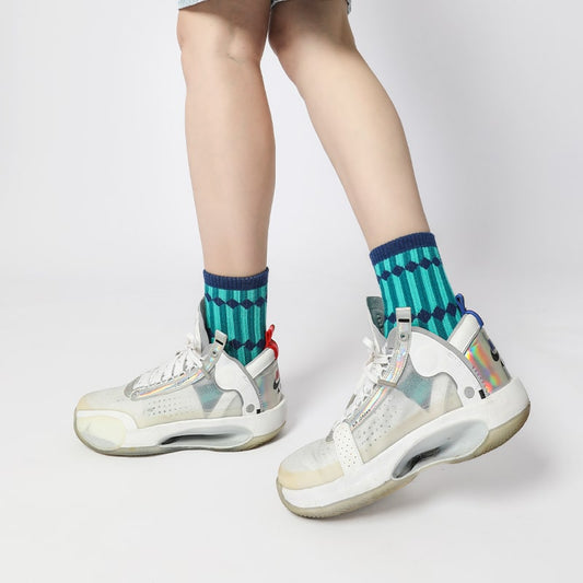 Blue Tide Sock - TheSockWave