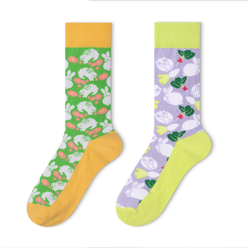 Bunny Carrot Paradise Sock - TheSockWave
