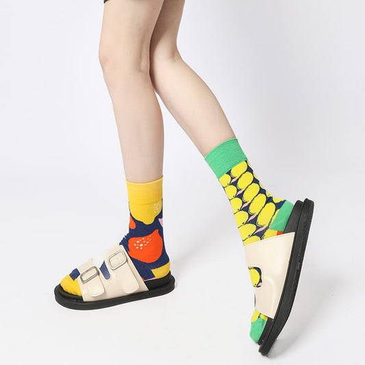 Lemon Fantasia Sock - TheSockWave