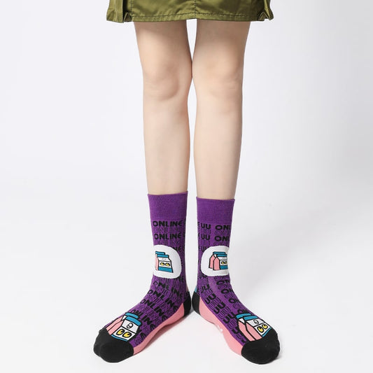 Milk Box Sock - TheSockWave