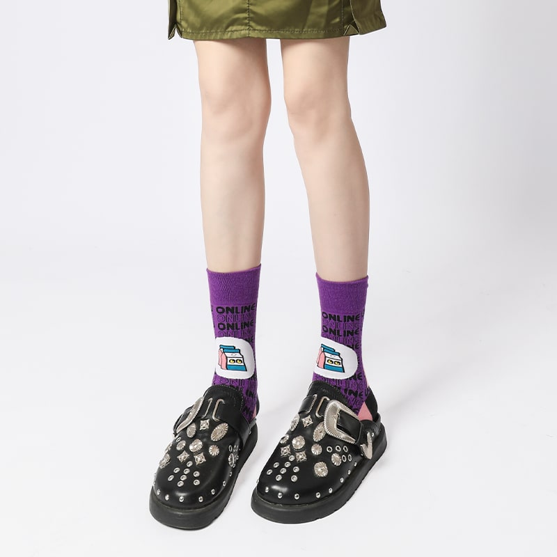 Milk Box Sock - TheSockWave