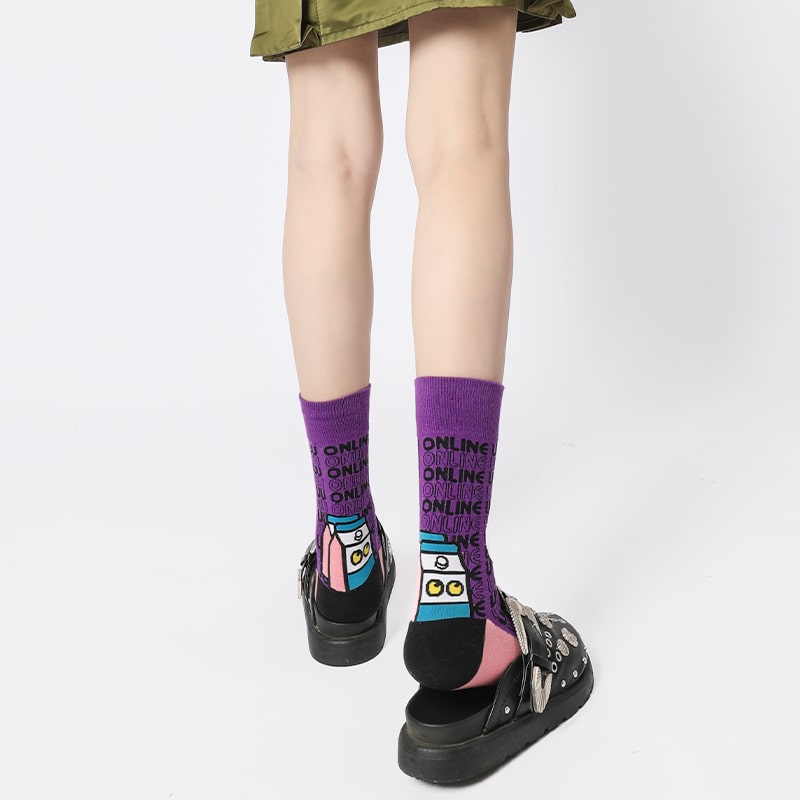Milk Box Sock - TheSockWave