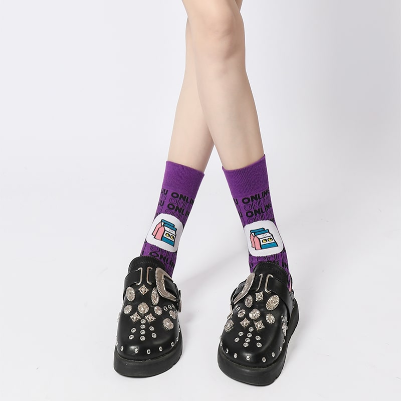 Milk Box Sock - TheSockWave
