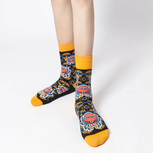 Nighttime Spider Sock - TheSockWave