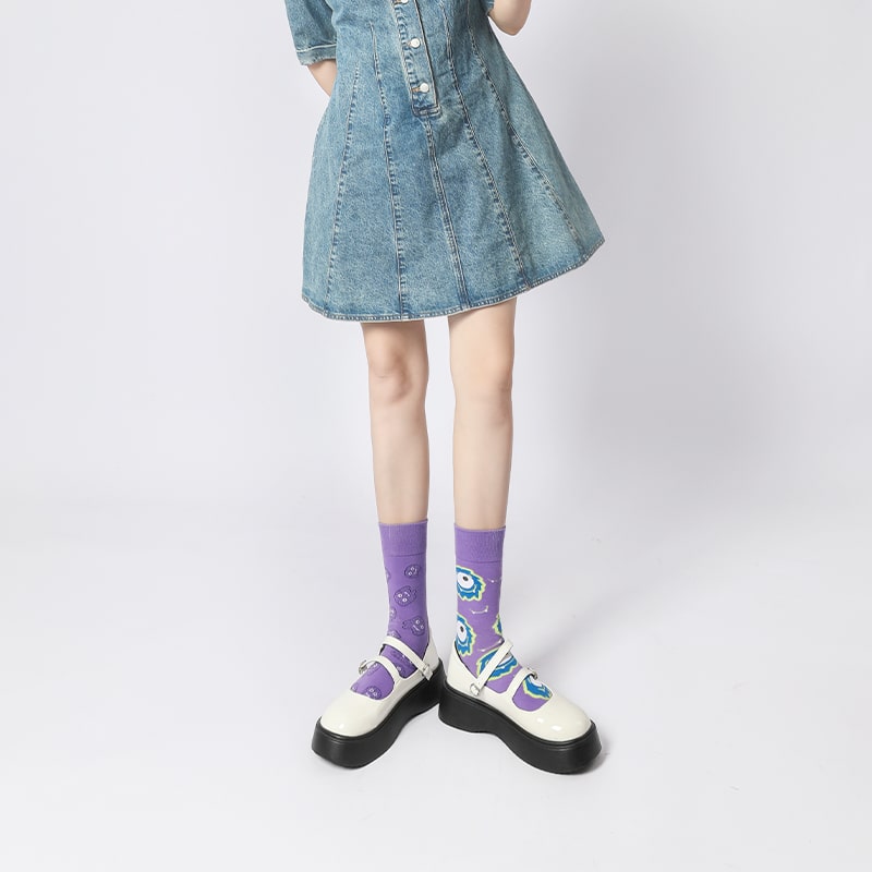 One-Eyed Alien Sock - TheSockWave