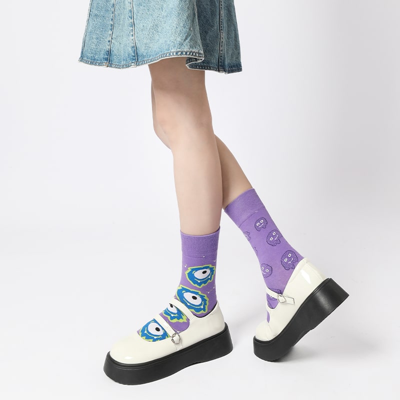 One-Eyed Alien Sock - TheSockWave