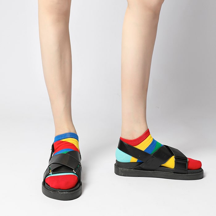 Tangram Sock - TheSockWave