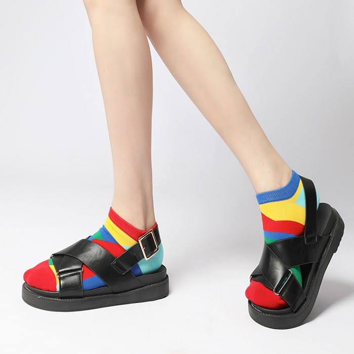 Tangram Sock - TheSockWave