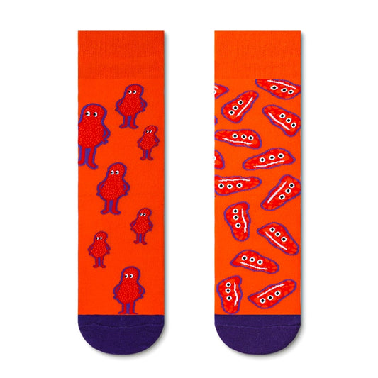 Whimsical Aliens Sock - TheSockWave