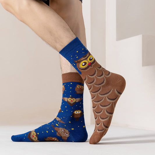 Starry Owl Sock