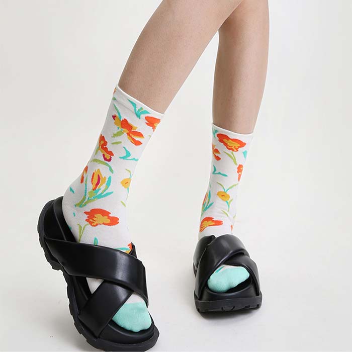 Floral Nectar Socks Set - TheSockWave