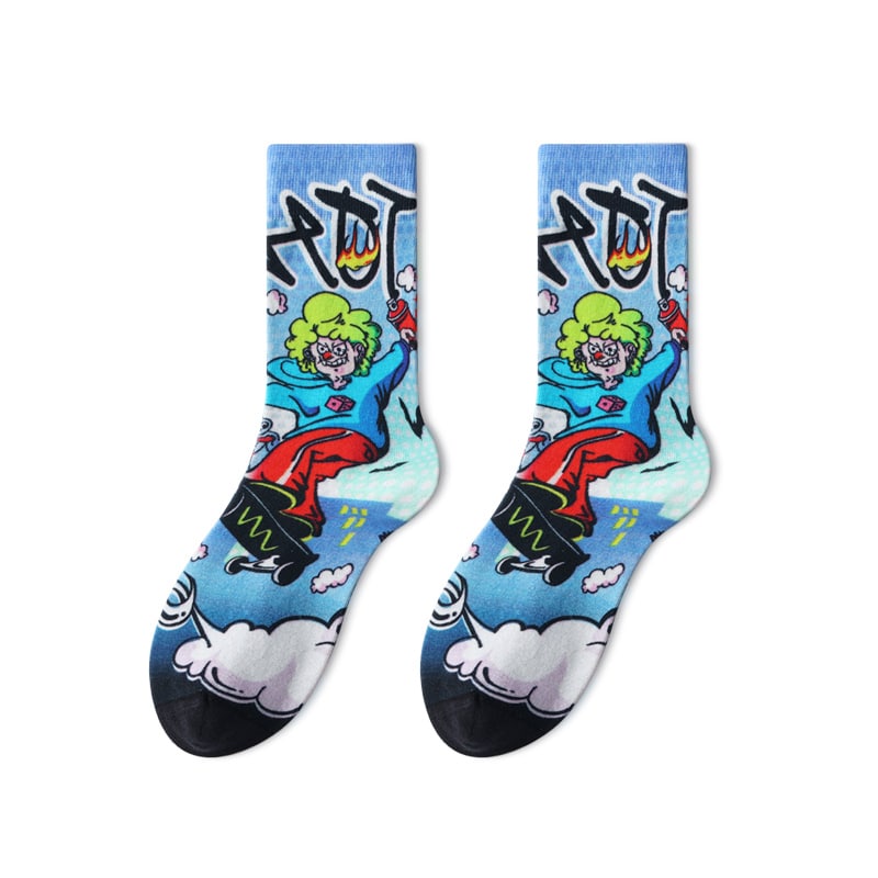 Urban Graffiti Sock - TheSockWave