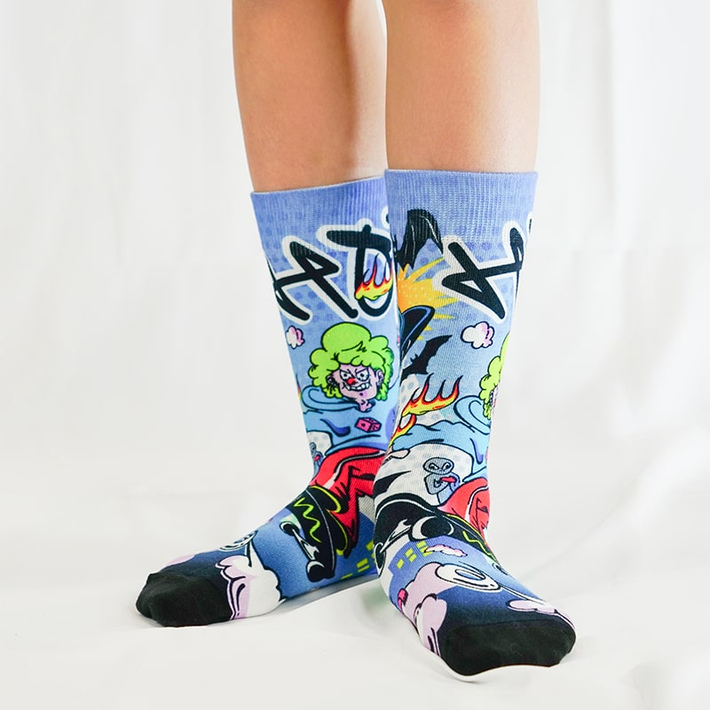 Urban Graffiti Sock - TheSockWave